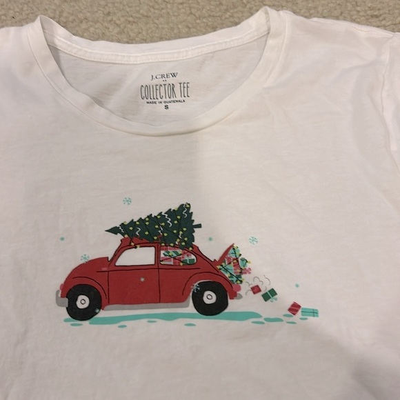 J Crew Factory Christmas Holiday Collectors Tee BUNDLE - Picture 2 of 4